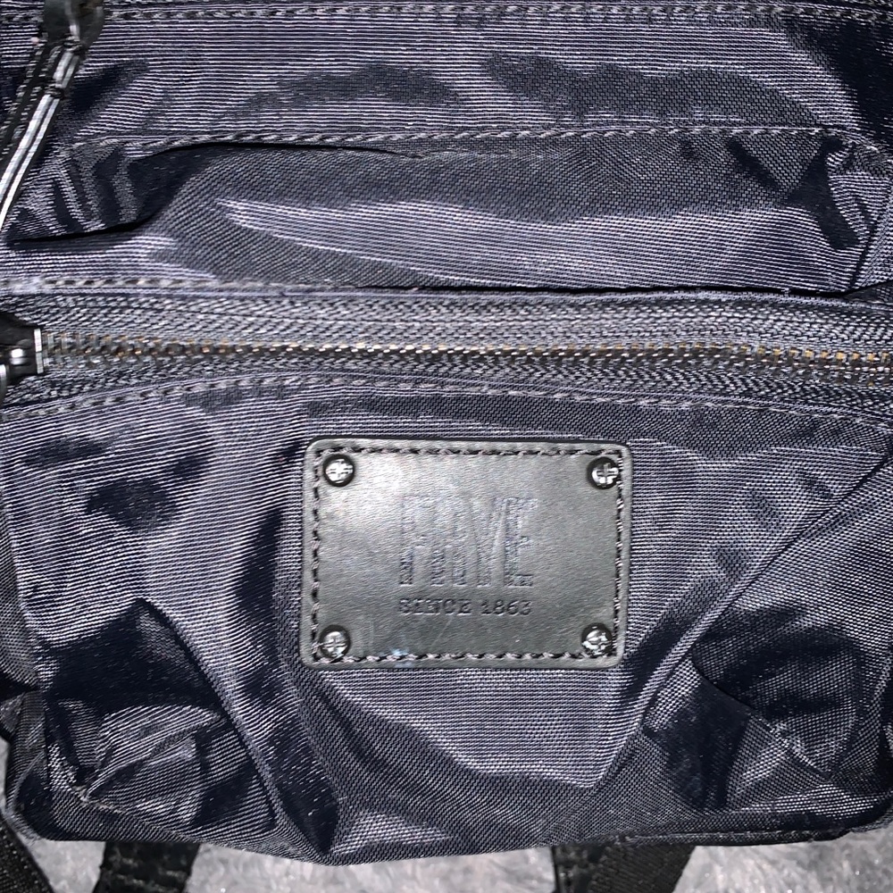Frye Mini Nylon Backpack. Like New. BLACK. - Picture 2 of 5
